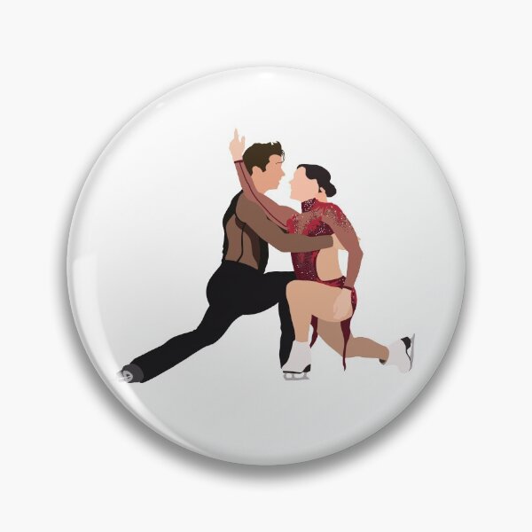 Item preview, Figure Skaters Tessa Virtue and Scott Moir designed and sold by dancerstickers.
