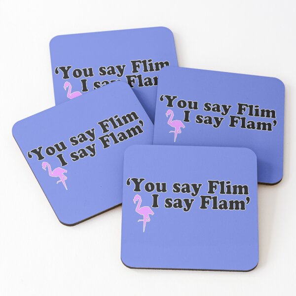 Item preview, You Say Flim I Say Flam designed and sold by stevenwoodcock.