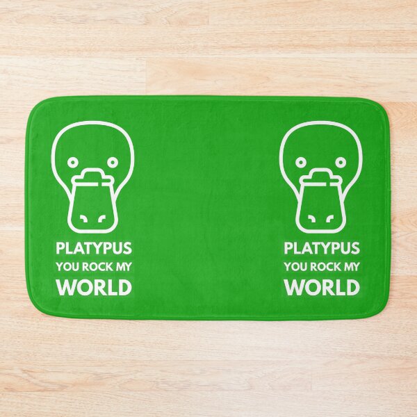 Item preview, PLATYPUS You Rock My World designed and sold by AnnieHochmann.