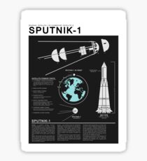 SPUTNIK-1 Infographics Sticker