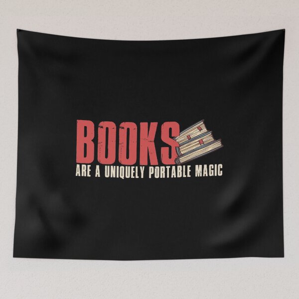 Item preview, Books Are Uniquely Portable Magic designed and sold by SmartStyle.