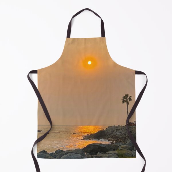 Item preview, Royal Palms Beach Orange Sunset Photography Concetta Ellis designed and sold by concettaellis.