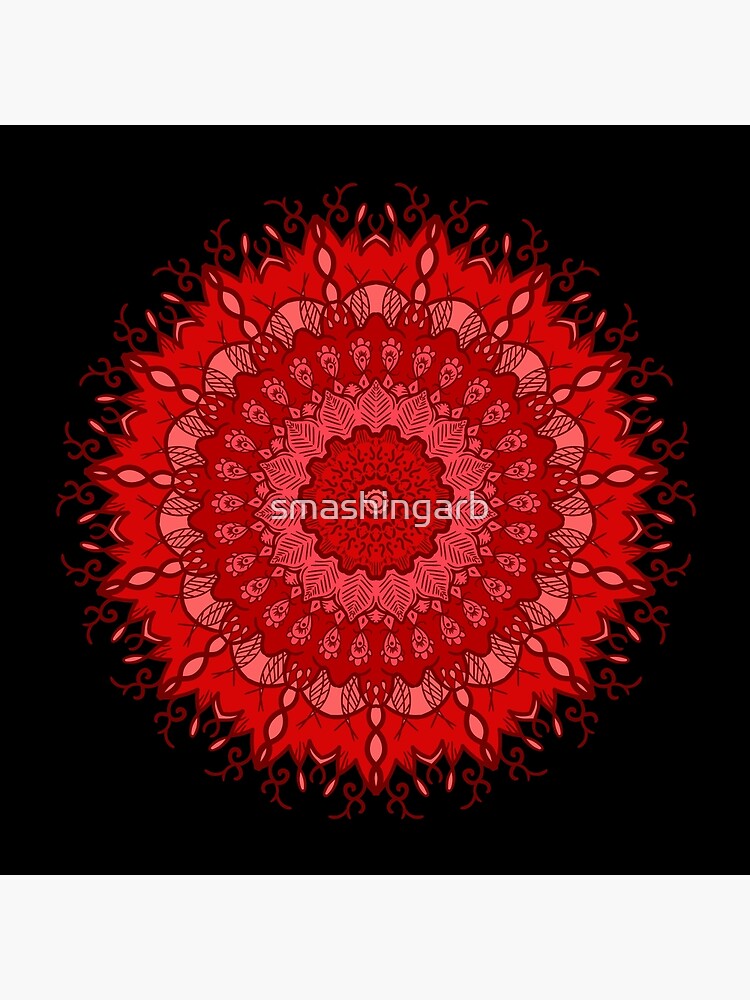 Root Chakra Mandala Motive 2 by smashingarb