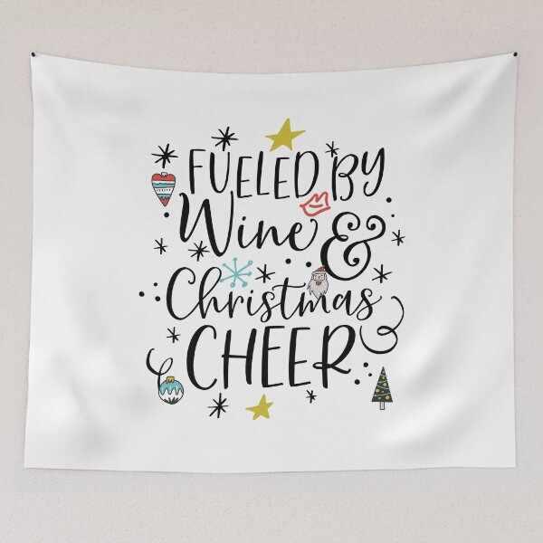 Item preview, Fueled By Wine And Christman Cheer  designed and sold by Worranarin.