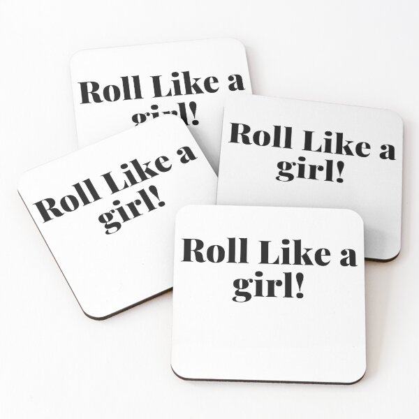 Item preview, Roll Like A Girl! designed and sold by ThisPlanetSucks.