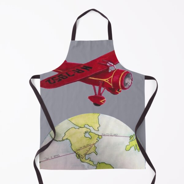 Item preview, Amelia Earhart - Solo Flight Across the Atlantic illustration designed and sold by evanc52.