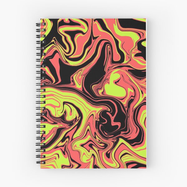 Item preview, Derretimiento abstracto de coral atómico designed and sold by WildNClassyFun.