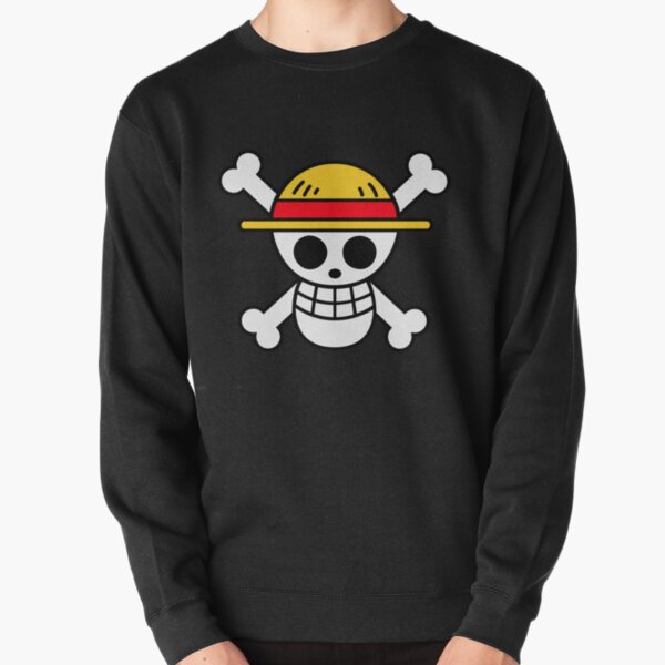 One Piece "Straw Hats" Logo Pullover Sweatshirt
