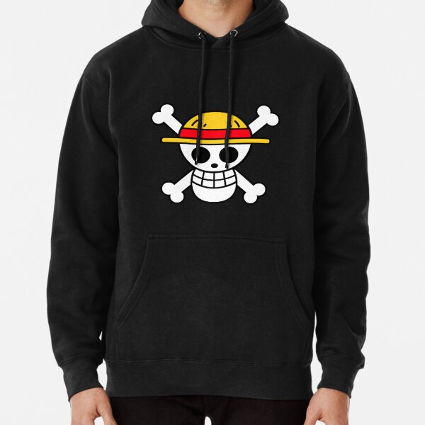 Logo "Chapeaux de Paille" One Piece Sweat à capuche épais