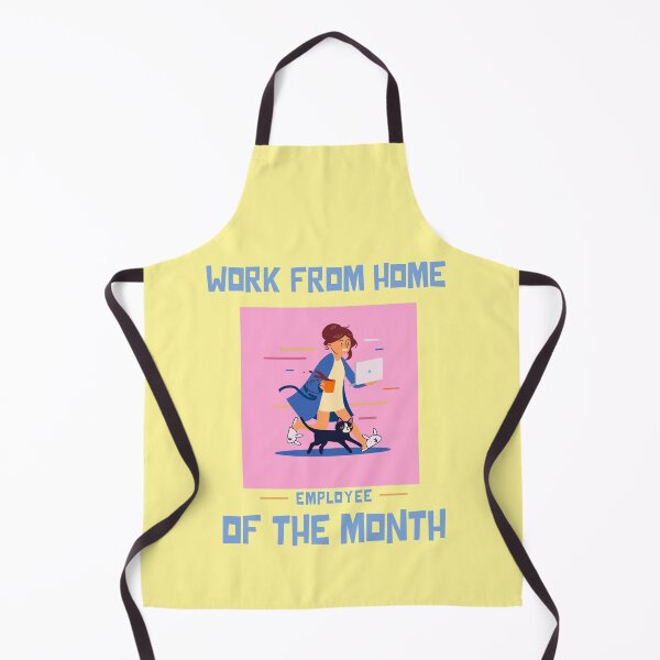 Item preview, Work From Home Employee Of The Month designed and sold by MariusMunteanu.