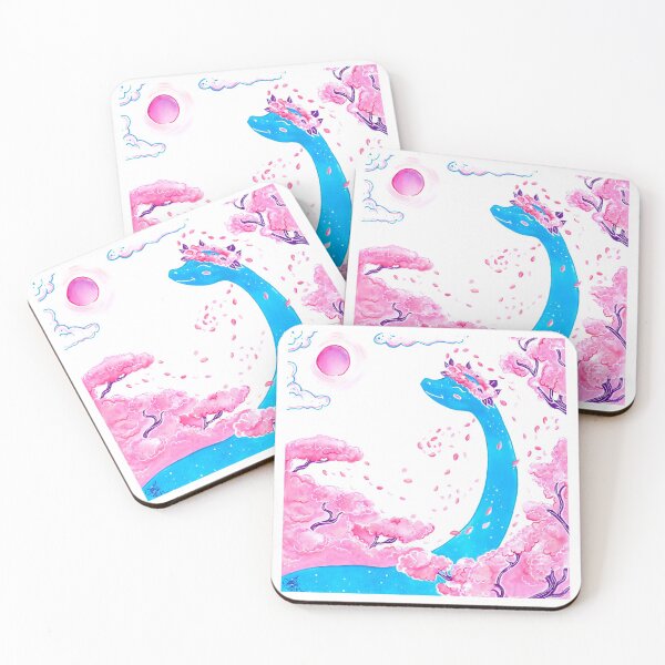 Item preview, Dinosaur In Bloom Spring Cherry Blossoms designed and sold by ArtByShannon.