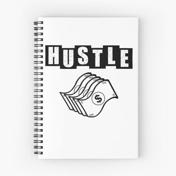 Artikelvorschau, Hustle Dollar Bills - Weiß entworfen und verkauft von BusyMonkeys.