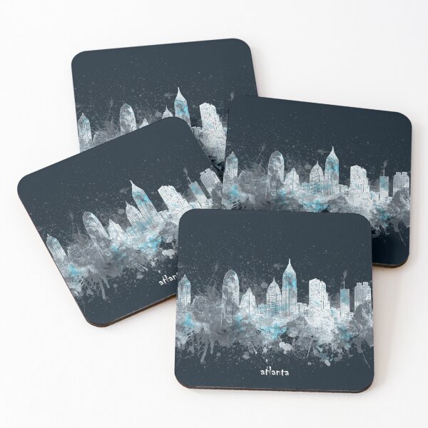 Item preview, atlanta skyline designed and sold by BekimART2.