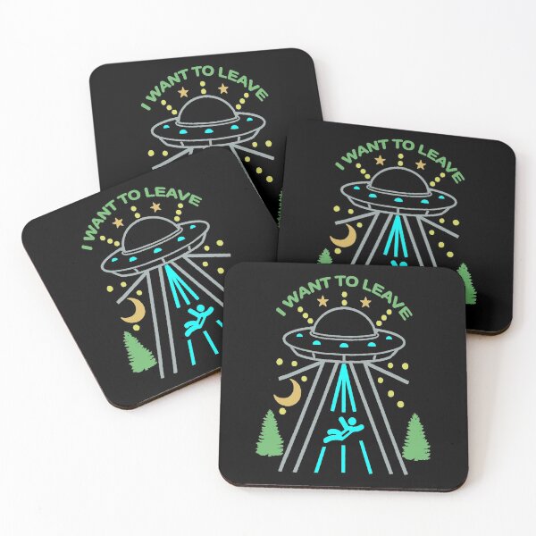 Item preview, Alien UFO I Want To Leave designed and sold by Qudkin.