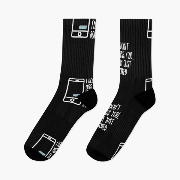Item preview, I Don't Miss You, I'm Just Bored | Feels designed and sold by itsokaybyme.