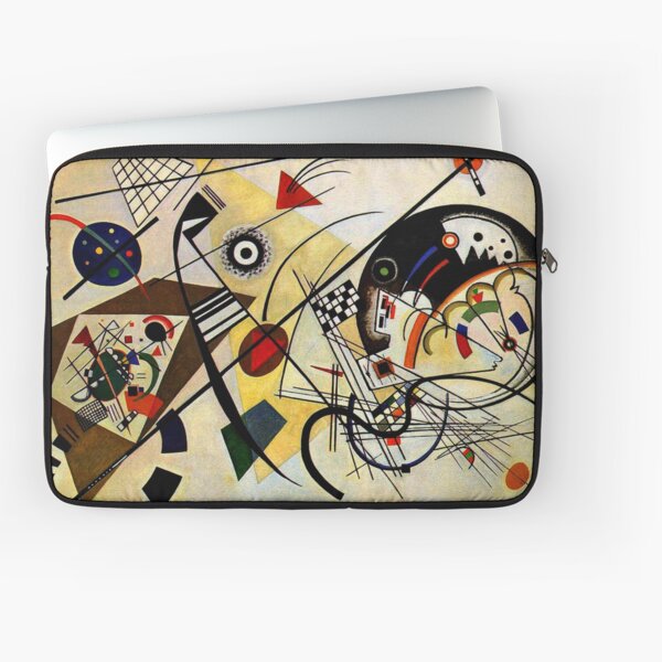 Kandinsky - Transverse Line, abstract art Laptop Sleeve