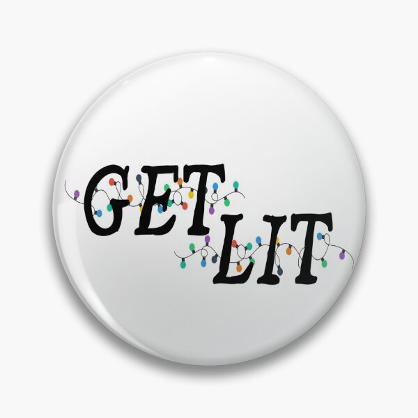 Item preview, Get Lit Christmas/ Holiday lights designed and sold by adzdesigns14.