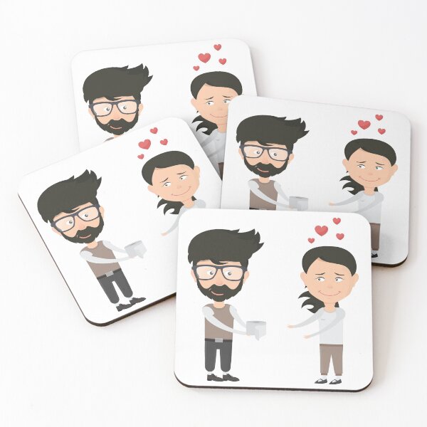 Item preview, Cute Couple - Toilet Paper Present designed and sold by artado.