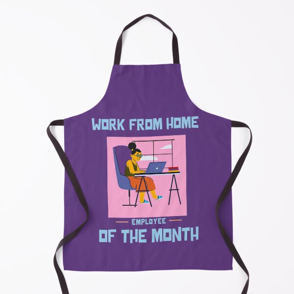 Item preview, Work From Home Employee Of The Month designed and sold by MariusMunteanu.