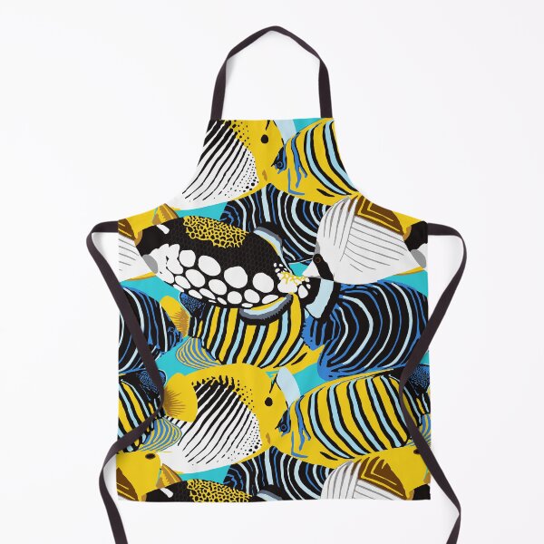 Item preview, Tropical Fish animal print designed and sold by nadyanadya.