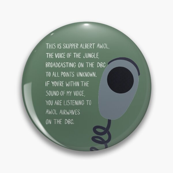 Item preview, awol airwaves designed and sold by Molly McLeroy.