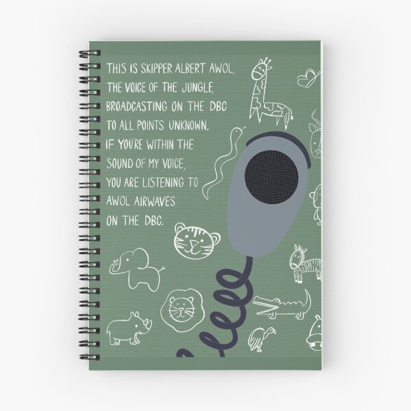 Item preview, awol airwaves designed and sold by Molly McLeroy.