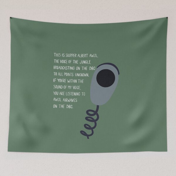 Item preview, awol airwaves designed and sold by Molly McLeroy.