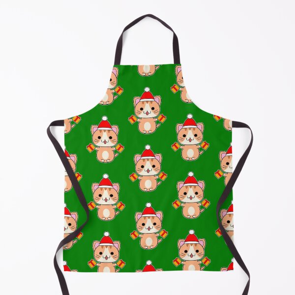 Item preview, Ginger Santa Cat with Yellow Gifts designed and sold by usernamenaijan.