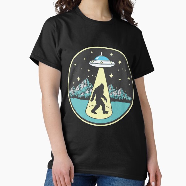 Item preview, Bigfoot Abduction Vintage Sasquatch designed and sold by Qudkin.