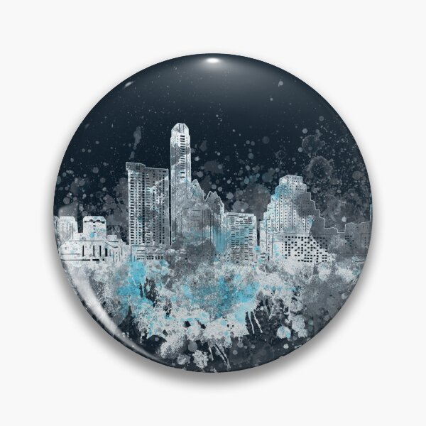 Artikelvorschau, Austin Skyline entworfen und verkauft von BekimART2.