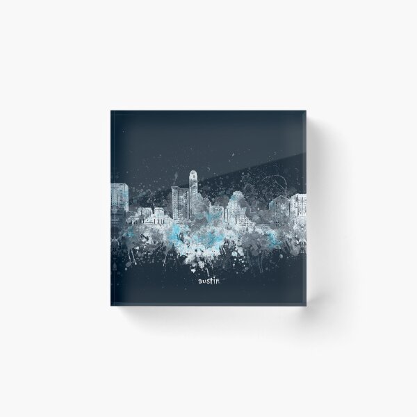 Item preview, austin skyline  designed and sold by BekimART2.