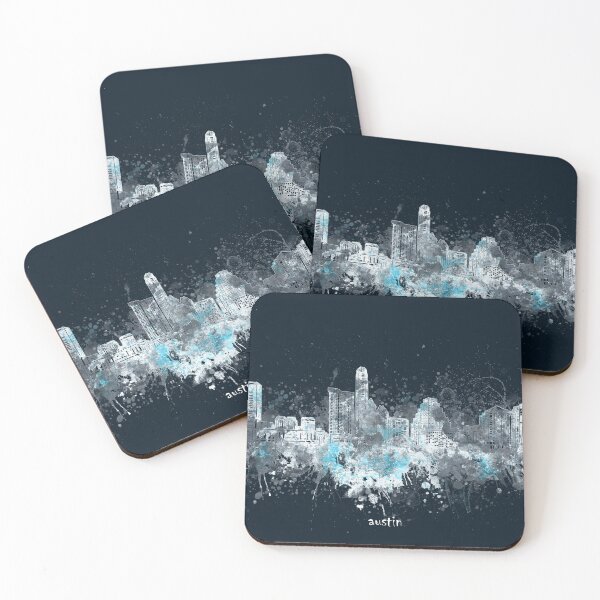 Item preview, austin skyline  designed and sold by BekimART2.