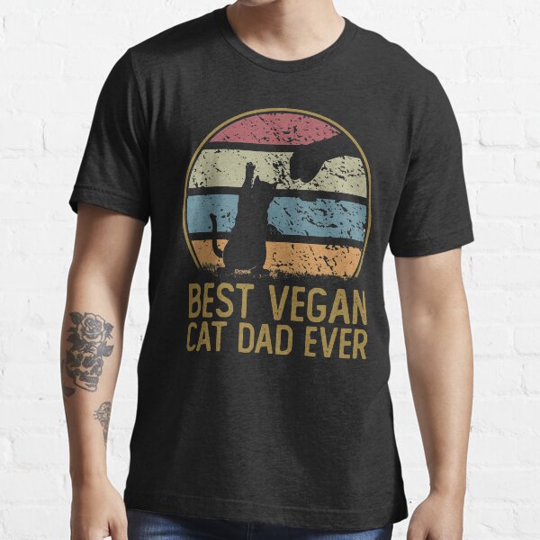 vegan cat t shirt