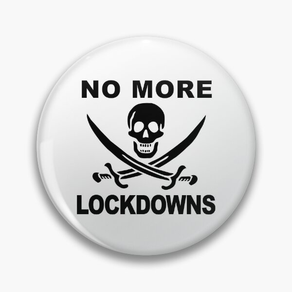 Item preview, No More Lockdowns designed and sold by Atlantean Arts.