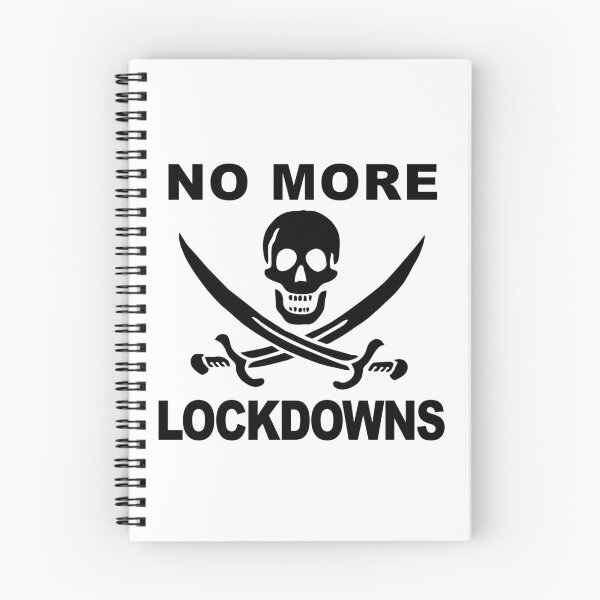Item preview, No More Lockdowns designed and sold by Atlantean Arts.