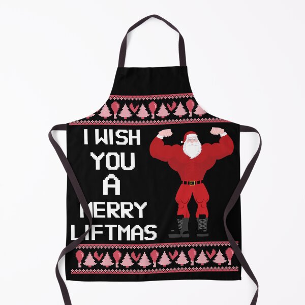 Aperçu de l'œuvre JE VOUS SOUHAITE UNE MERRY LIFTMAS créée et vendue par crazy merchs.