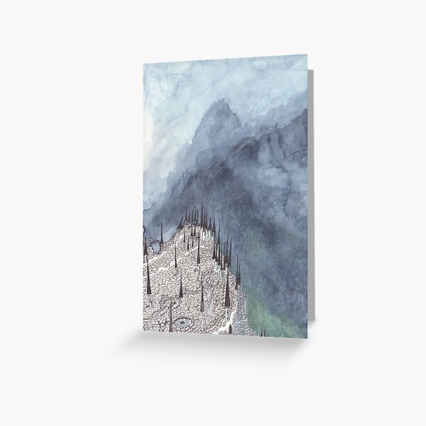 Gormenghast Greeting Card