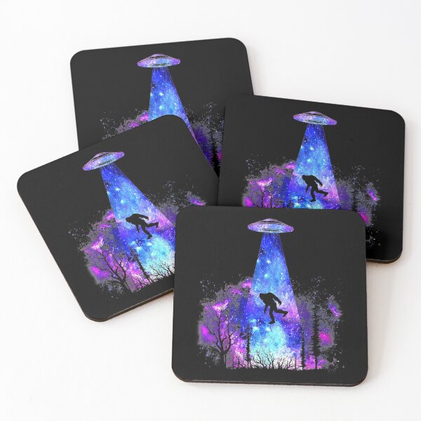 Item preview, Cosmic Bigfoot Alien Abduction Area 51 Funny Alien designed and sold by Qudkin.