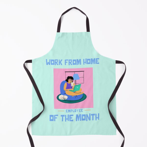 Item preview, Work From Home Employee Of The Month designed and sold by MariusMunteanu.