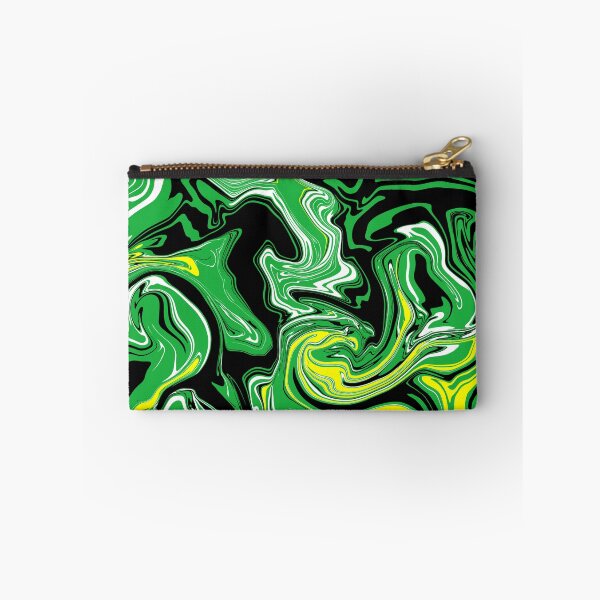 Item preview, Lemon Lime High Contrast Marble Pour designed and sold by WildNClassyFun.