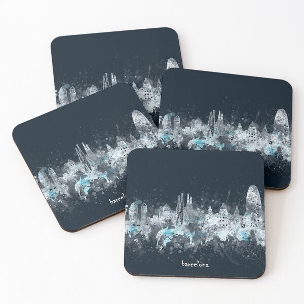 Item preview, barcelona skyline designed and sold by BekimART2.