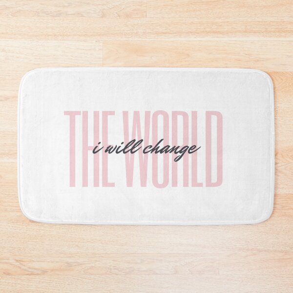 Item preview, I Will Change The World designed and sold by jpremiumdesigns.