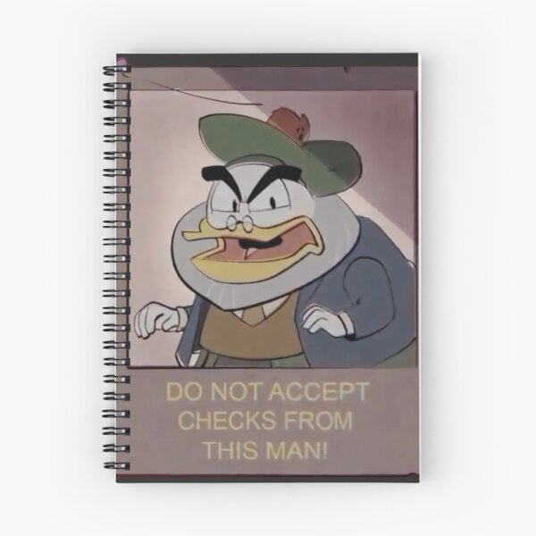 Item preview, Flintheart Glomgold: DO NOT ACCEPT CHECKS FROM THIS MAN designed and sold by MoznaInaczej.