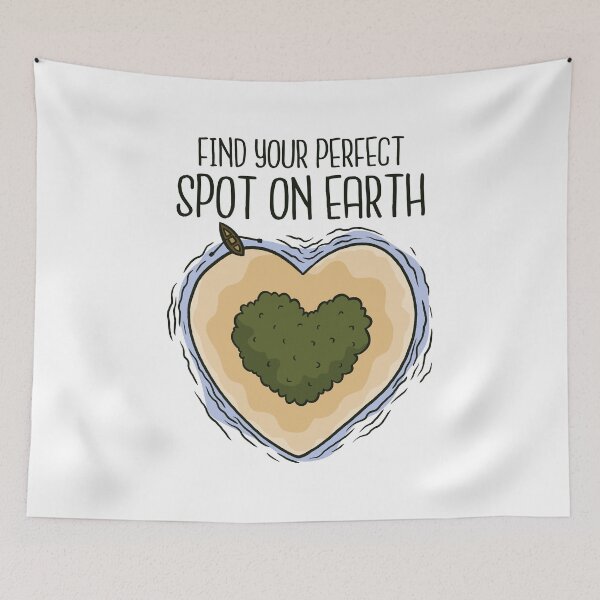 Item preview, Find Your Perfect Spot On Earth designed and sold by aliisik.
