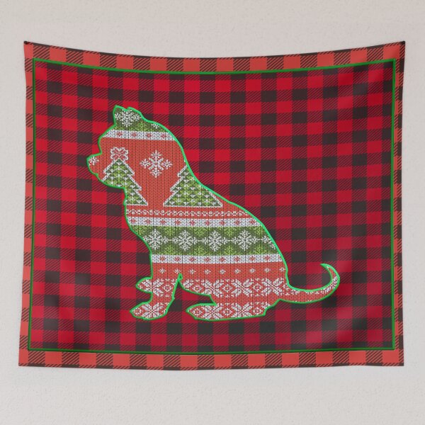 Item preview,   CHECKERED PLAID LINE PATTERN WITH A PUPPY designed and sold by Ralek.
