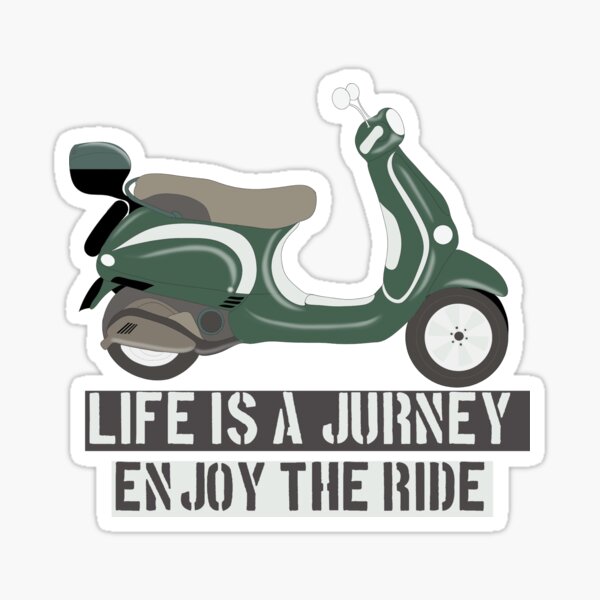 Item preview, Life Is a Jurney Enjoy The Ride designed and sold by Aesthetics Creation.