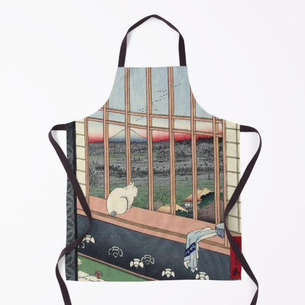 Item preview, Utagawa Hiroshige Japanese Woodblock Cat Print designed and sold by Vintage Wall Art.