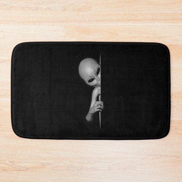 Item preview, Grey Alien Peeking designed and sold by Qudkin.