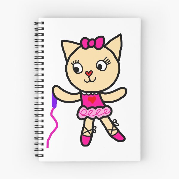 Item preview, Gato bailarina designed and sold by Teresa Hulbert.
