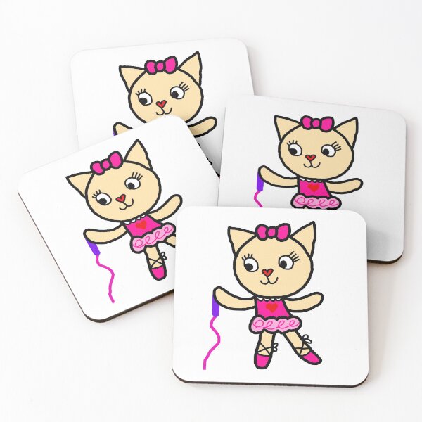 Item preview, Ballerina cat designed and sold by Teresa Hulbert.